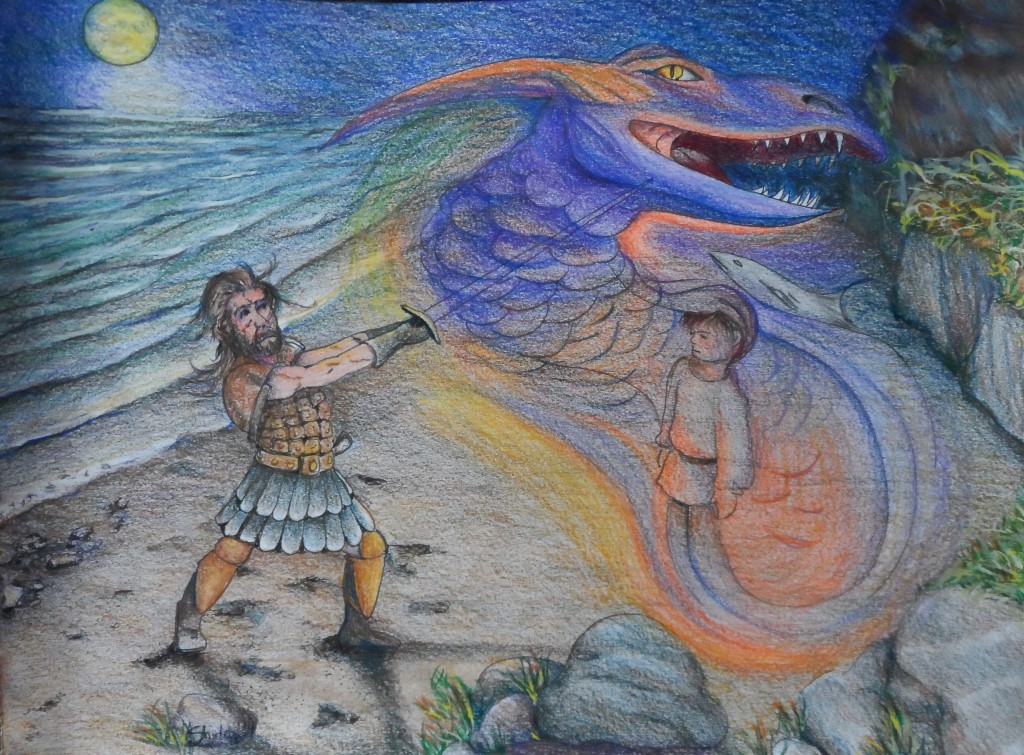The Warrior and the Trickster Dragon