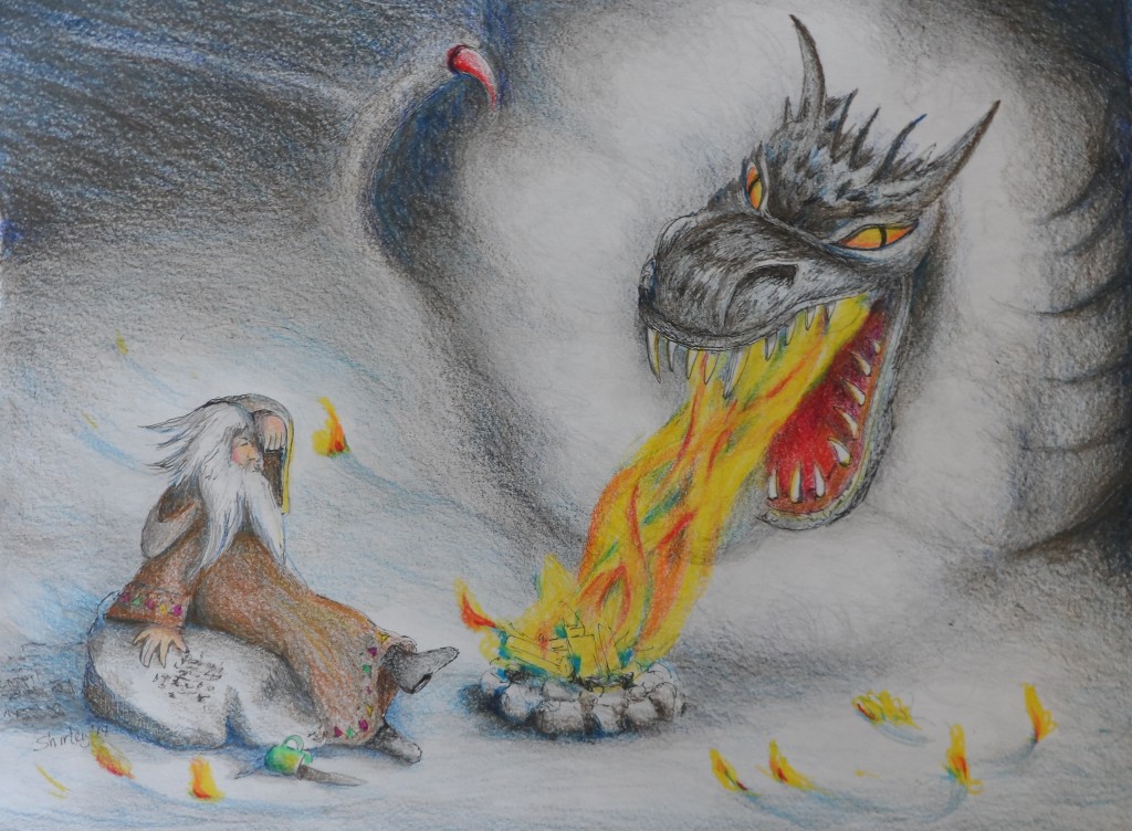 The Wizard and the Fire Dragon 2